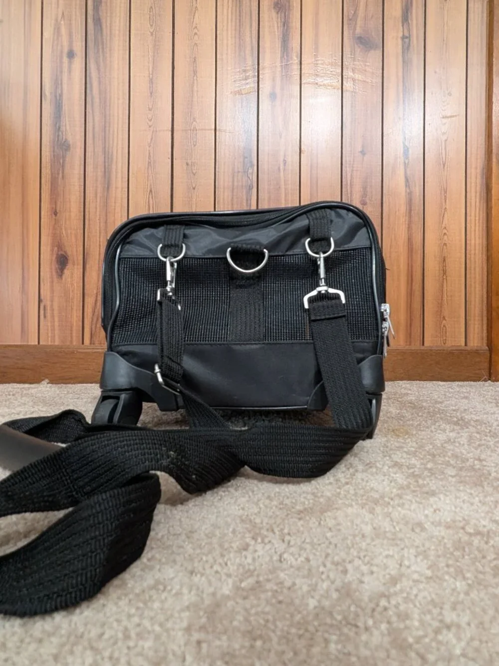Shepra TSA Approved Dog Carrier with Wheels- up to 30 lbs